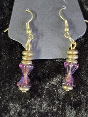 Purple Deco Handmade Jewelry Earrings Set by North Star Jewelry and More