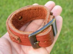 Cuff genuine Bison leather bracelet 1937 Buffalo Indian Nickel coin turquoise