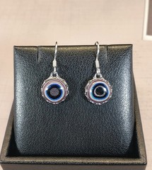 Fordite Earrings, Surgical Steel Ear Wires, Happy Agate Studio EB105