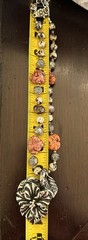 Western Cowgirl Necklace Set Chunky Agate & Western Beads – Flower Boho Gypsy