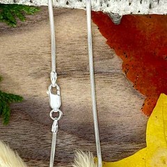Michigan-Shaped Petoskey Stone Pendant