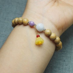 Papua Milkwood 8mm Bead Bracelet—Unisex Collectible Bracelet and Accessory