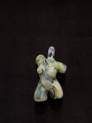 Ishtar – Body Pendant With Green and Yellow Colors