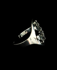 6.25″ x 43mm TAXCO (T2-05) Solid Sterling Silver Modernist Cuff. FLAWLESS!