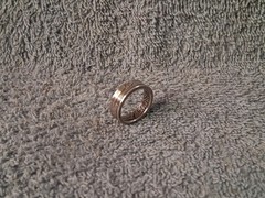 1998 90% Silver Proof Washington Quarter size 6 coin ring handmade