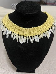 crochet necklace