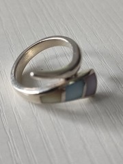 .925 Solid Silver Size 6 Star Ring New