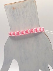 Handmade Macrame Fishbone Knot Design Bracelets