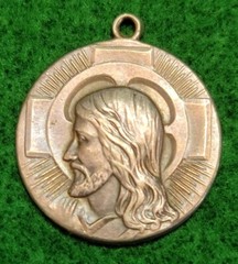 925 Sterling Silver I Am A Baptist Jesus Religious Cross Pendant Charm Signed