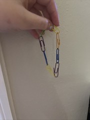 Paper Clip Bracelet