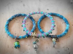 BöHö B’s Bohemian Bracelets ☆ beads charms silver gold bronze ☆ Custom Jewelry ☆