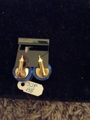 Women’s Wave Droids Handmade Bloom Glass Clip-on Earrings