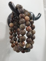 Ocean Jasper Natural Crystal Bead Stretch Bracelet 8mm Fits 16cm 6.3″ Gemstone