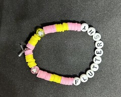 Fluttershy (My Little Pony) Heishi Bracelet