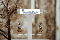 Smoke Topaz Multi-Colored Crystals Set
