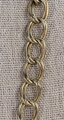 Artisan Gold Gray And Silver Metal Wire Circle Charm Collar Necklace 20 in