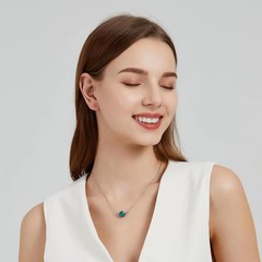 Healing Crystal Necklace for Women – Natural Stone Beaded Handmade Gemstone Jewe