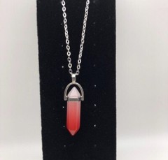 Natural Stone Pendant Necklace
