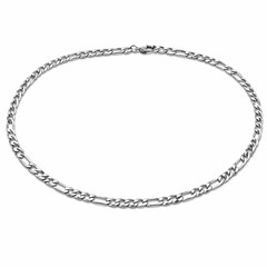 Figaro Chain Necklace – Surgical Stainless Steel – Tarnish‑Free – Layering Chain