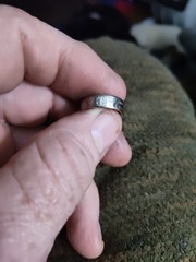 Genuine Handcrafted United States Quarter Coin Ring, Size 5.5 …