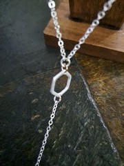 Handmade Vintage Amethyst/Silver Necklace.Unique-Change From One Necklace To Two