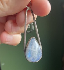 Sterling Silver Moonstone Necklace
