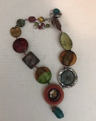 Handmade Multi-Color Necklace 21”