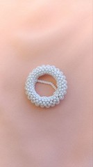 Handmade jewelry, beaded lariat