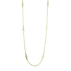 Necklace Sarda On Gettau Silver Golden 27 5/8in – Jewel Costume Traditional