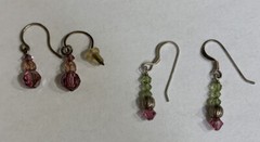 Pierced Earrings Dangle Hook Beaded Jewelry TJ-43