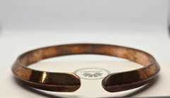 1 Pc Pure Copper Bangles Men Women Bracelet Bangle, Healing Bangle Cuff Solid