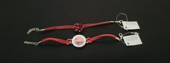Italian Murano Glass Cord Bracelets