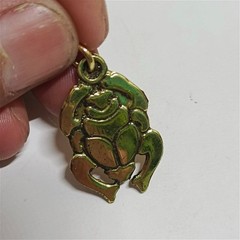 Antique-Style Egyptian Scarab Pendant, Handmade Copper, Ancient-Inspired Jewelry