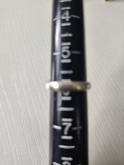 .925 Solid Silver Size 6 Star Ring New
