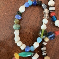 Glass Beaded Bracelet!!! Maybe Native American! FROM STORAGE UNIT!🔥