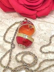 Russian style eggs Bracelet SET Handmade Jewelry Fabergé egg Necklace Bracelet