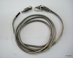 24 in.traditional design sterling silver chain necklace handmade chain necklace