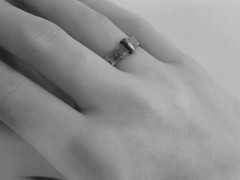 Blade & Bow – Outlander Wedding ring – Sporran Key Band – Solid Sterling replica