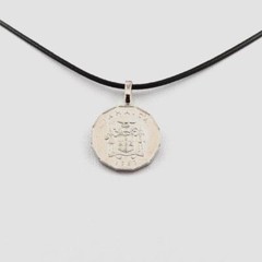 Jamaica 1 Cent Coin Necklace – Black Cord