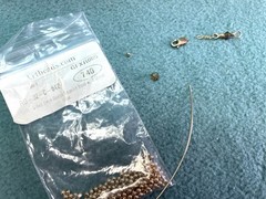Marked 14 Karat Gold Filled And Figuero Chain Extender Lobster Claw Clasp 1 3/4