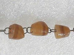 Beautiful brown stone necklace for repair. Gemstone beads. Just needs clasp.