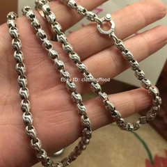 60Cm Running Necklace, Miao Handmade Silver Jewelry Necklace