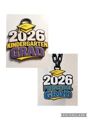 2026 Grad Graduation HYPE SWAG Fan Drip Oversized HIP HOP JUMBO Chain Necklace