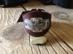 Sterling Silver Ketoh Bowguard Cross Bracelet Sundance Artist