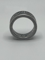 2023 Mexican Libertad Silver Coin Ring -. 999 Silver – Size 11
