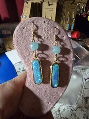 Sparkle Women’s Dangle drop earrings Handcrafted Would make great Gifts