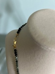 Handcrafted With Real Seraphnite Gemstone Necklace