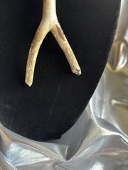 One of a kind jewelry made from real pieces of wood coated in resin