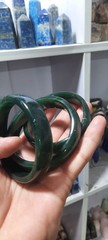 High Quality Nephrite Jade Bangle 54g(Approx) | 60mm Natural Green Jade Bracelet