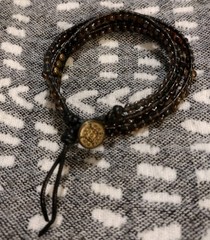 Boho Leather Wrap Braclet